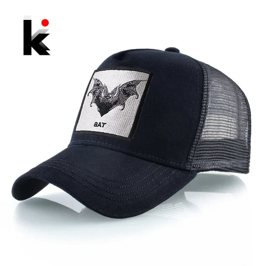 Baseball Cap With Bat Embroidery Four Seasons Snapback Trucker Caps Men Women Fashion Hip Hop Baseball Hat Outdoor Visor Caps