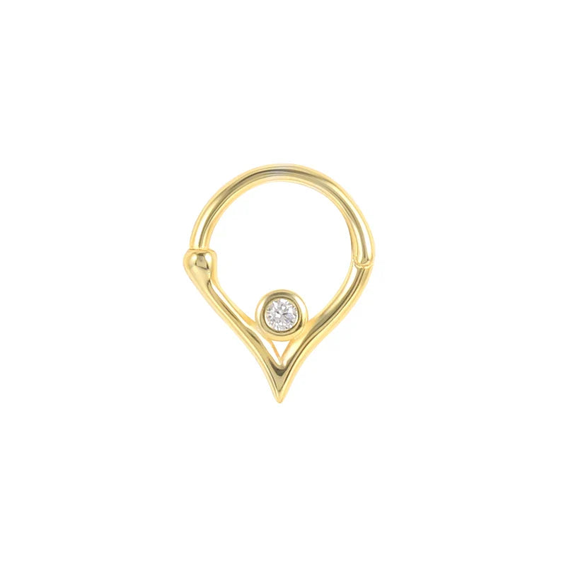ROXI Multible Crystal Hoop Earrings for Women 2021 925 Sterling Silver Ear Nose Jewelry Earrings Heart Round joyas de plata 925