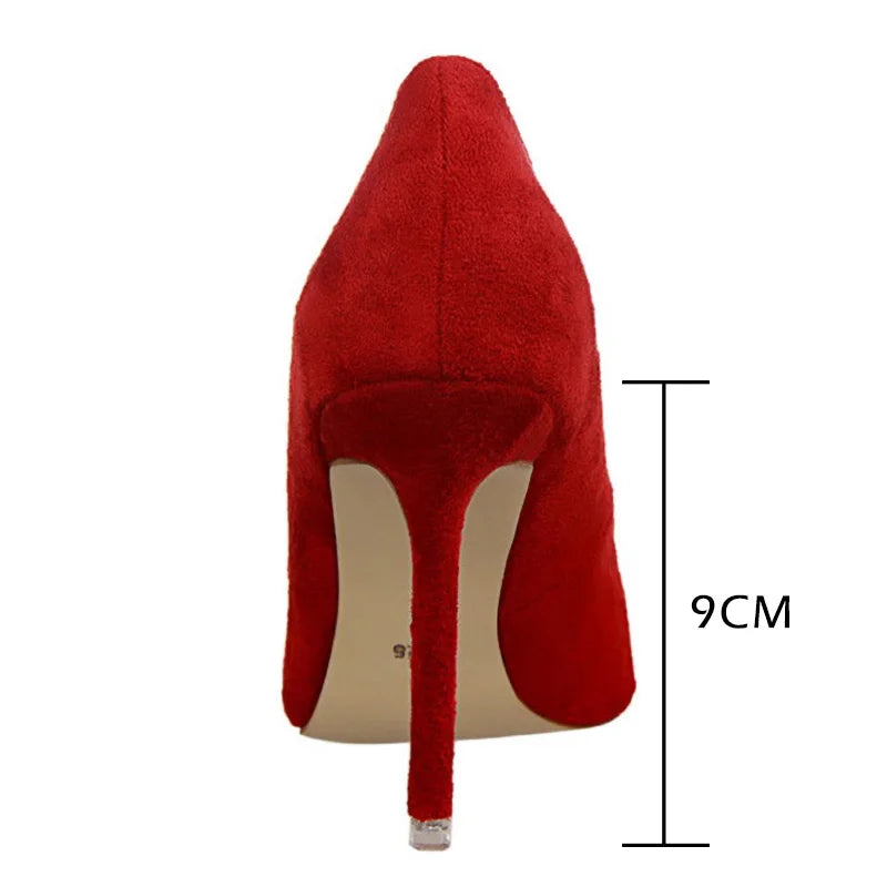 BIGTREE Shoes Women Pumps Fashion High Heels For Women Shoes Casual Pointed Toe Women Heels Stiletto Ladies Chaussures Femme