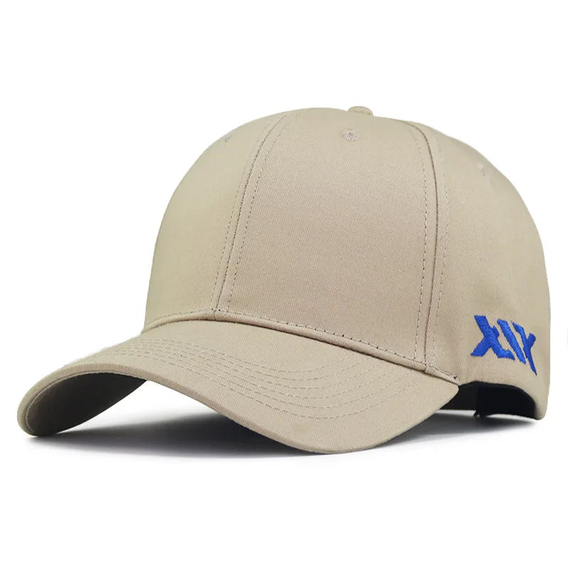 Oversize Baseball Caps Lady Hard Cotton Sun Cap Dad Casual Curved Peak Sport Hat Big Bone Men Large Snapback Cap 56-58cm 60-68cm