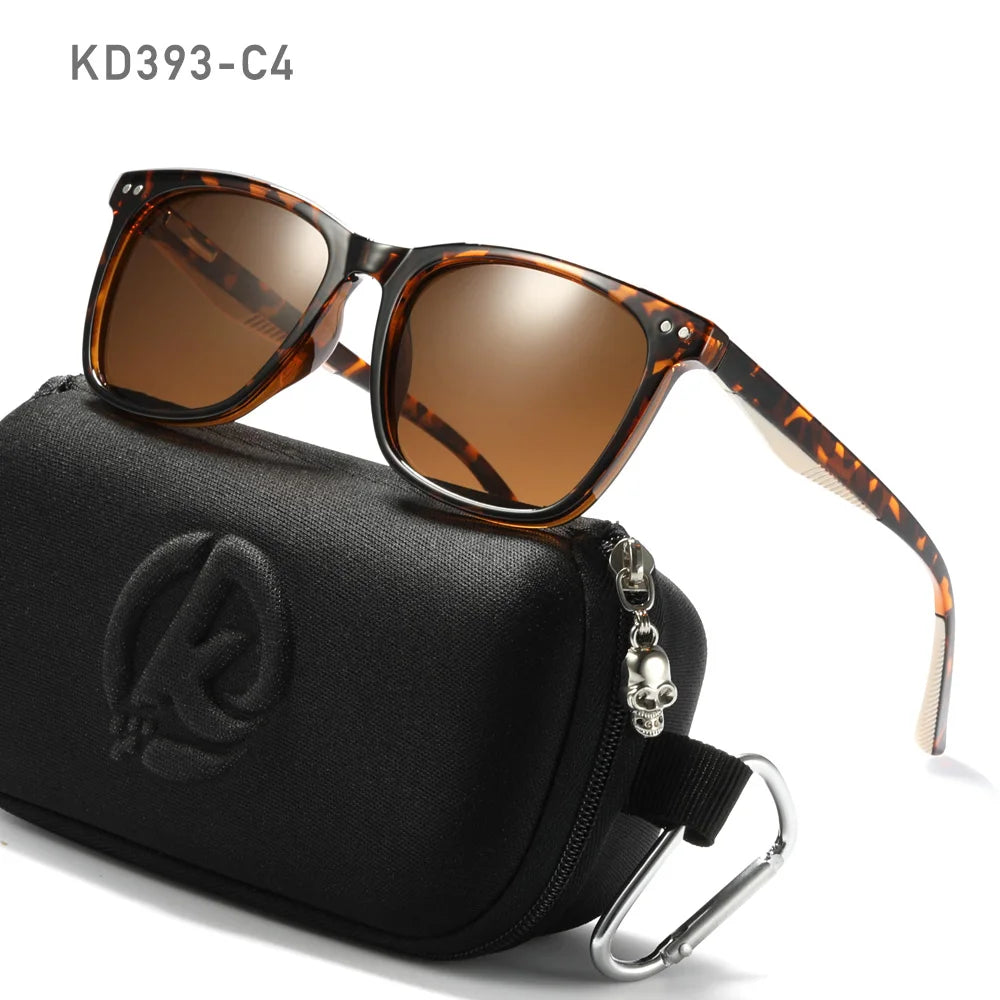 Sunglasses Polarized Lens TR90 Material Frame Spring Stainless Steel Hinges