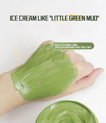 Face Mask 100g Green Tea Ice Muscle Mud Mask Deep Cleansing Remove Blackheads And Shrink Pores Mask Facial Skin Care Products