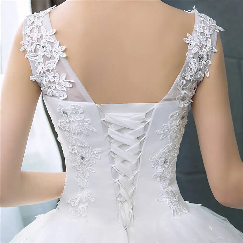White Bridesmaid Dresses: Wedding Dresses Simple Off White Sequined Wedding Gown