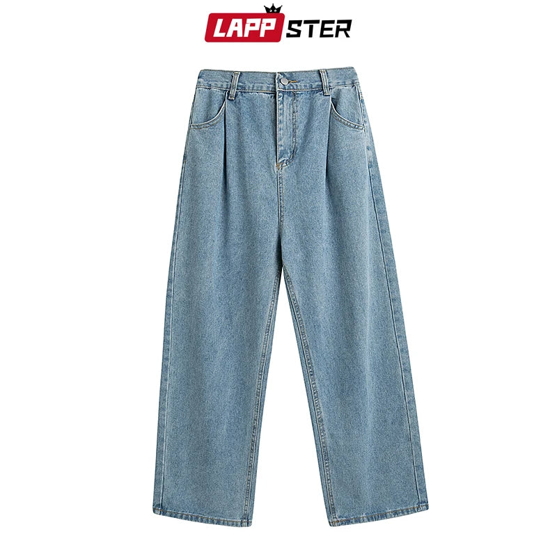 Men Baggy Oversized Jeans Pants Denim 2023 Mens Hip Hop Harem Pants