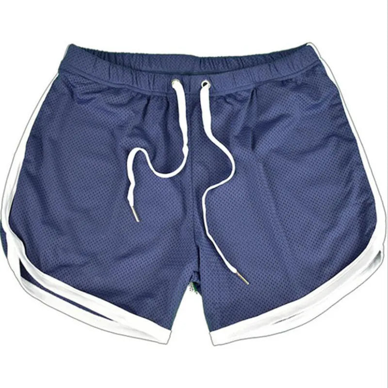 Men's Sports Gym Athletic Shorts Middle Trousers Elastic Band Sports Man