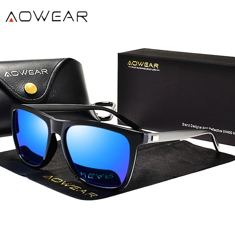 Glasses for Women Square Yellow Night Driving Goggles Sunglasses Ladies