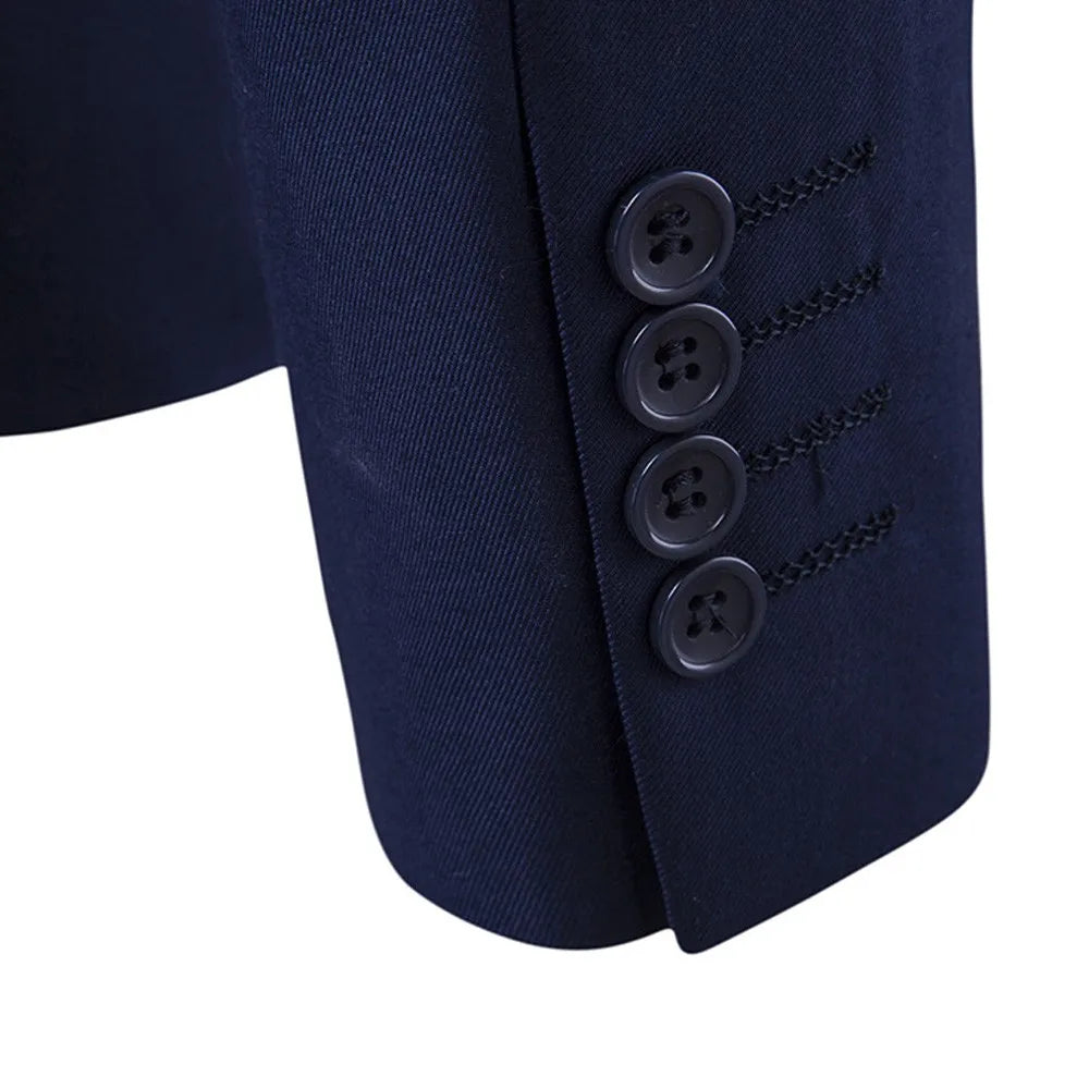 Tuxedo for Mens: Men’s Suit Slim 3-piece Suit R Business Wedding Party