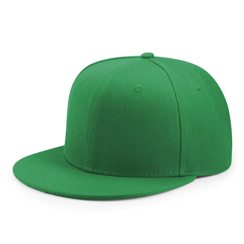 Big Bone Man Plus Size Baseball Caps Adult Flat Peak Hip Hop Fitted Hat Men Women Large Size Snapback Cap size 6 3/4 to size 8