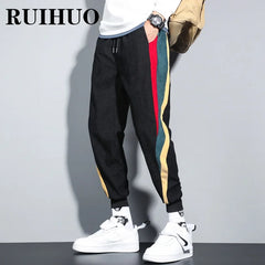 Corduroy Jogging Pants Men Clothing Work Pants For Men Fashion Trousers Street Wear