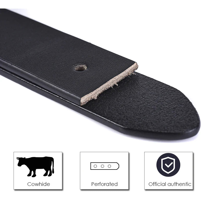 VATLTY Official Authentic Woman Leather Belt Golden Alloy Buckle Natural Cowhide Ladies Jeans Belt Trousers Belt Female ZK105