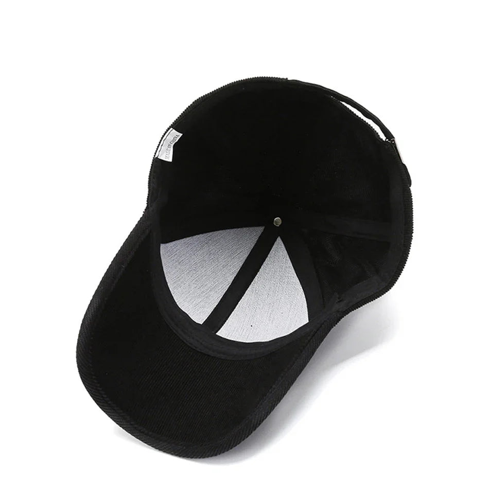 FS Trendy Army Green Corduroy Baseball Caps For Men Luxury Brand Women Hat Yellow Streetwear Hip Hop Cap Bone Masculino 2026