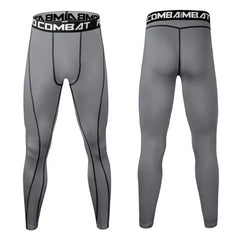 Men Compression Tight Leggings Running Sports Male Fitness Jogging Pants Quick Dry