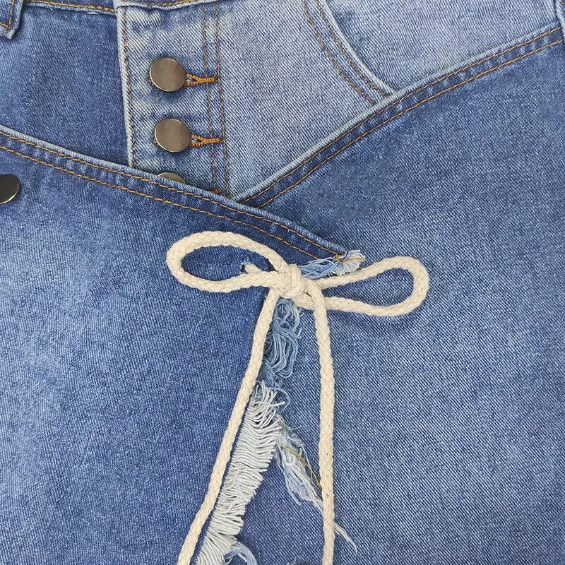 Women's jeans pants fashion high waist mom show pants spring summer