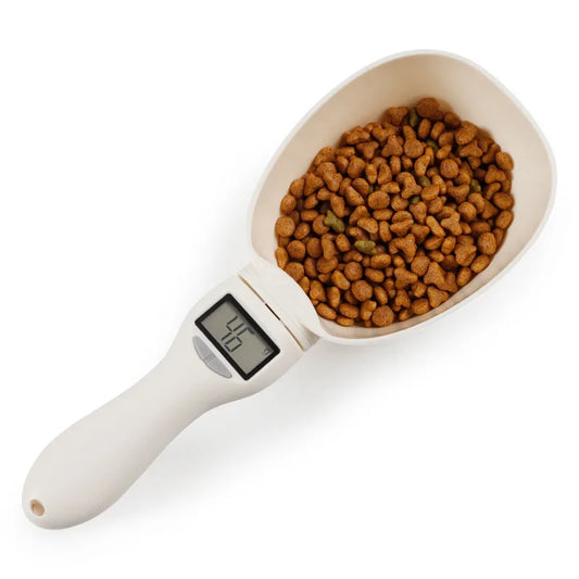 800g/01g pet food spoon Scale Electronic Measuring Tool 250ml for cat Dog Feeding