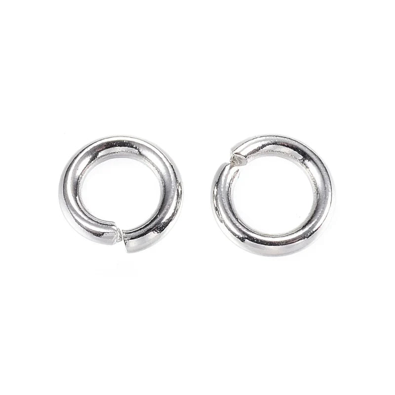 304 Stainless Steel Jump Rings Close Unsoldered Jump Rings for Jewelry Accessories Lovers 4mm 5mm 6mm 7mm 8mm 9mm 10mm