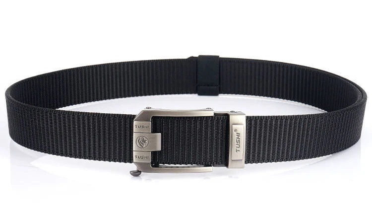 MEDYLA Tactical Belt Nylon Military Army belt Outdoor Metal Buckle Police Heavy Duty men's Training Hunting Belt