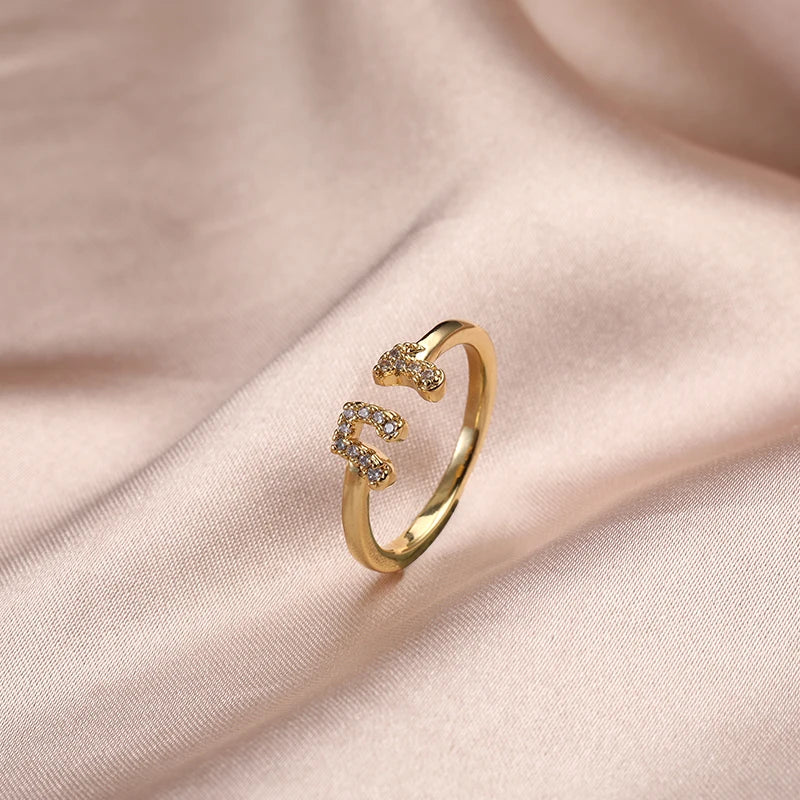 Stainless Steel Wedding Rings For Women Adjustable Engagement Women's Ring