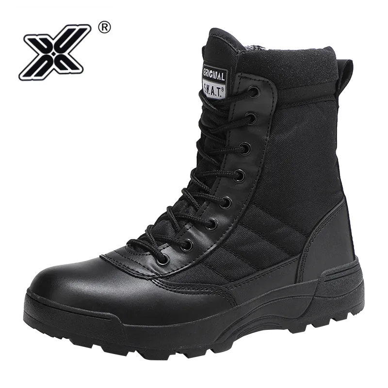 Black Tactical Military Boots Men Boots Special Force Desert Combat Army Boots