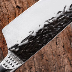 Japanese Chef Knife Handmade Forged Kiritsuke Kitchen Knife Stainless Steel Knife