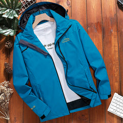 Oversize 6XL 7XL 8XL Men's Streetwear Tactical Softshell Bomber Jacket Male