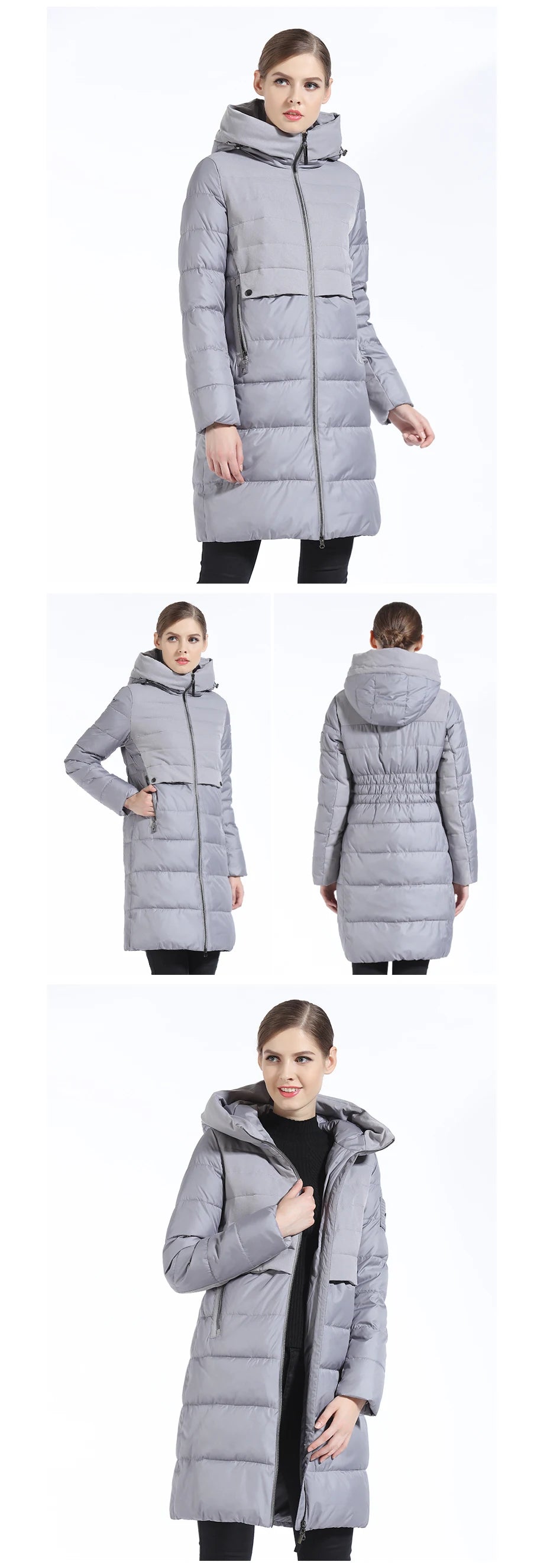 Women Winter Jacket And Coat Slim Long Female Thick Down