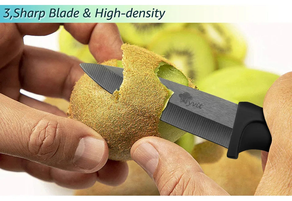 Ceramic Knife 3 4 5 6 Inch Sharp Kitchen Chef Knives Utility Slicer Paring Serrated