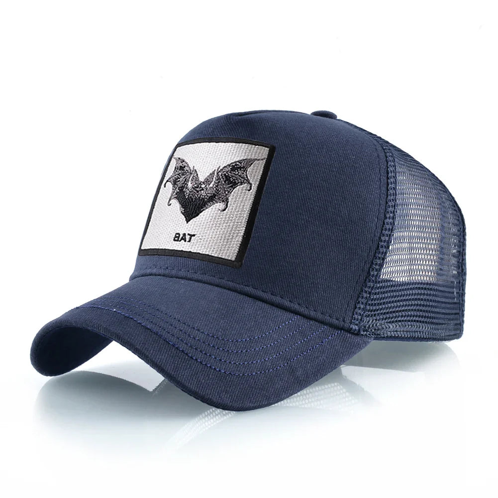 Baseball Cap With Bat Embroidery Four Seasons Snapback Trucker Caps Men Women Fashion Hip Hop Baseball Hat Outdoor Visor Caps