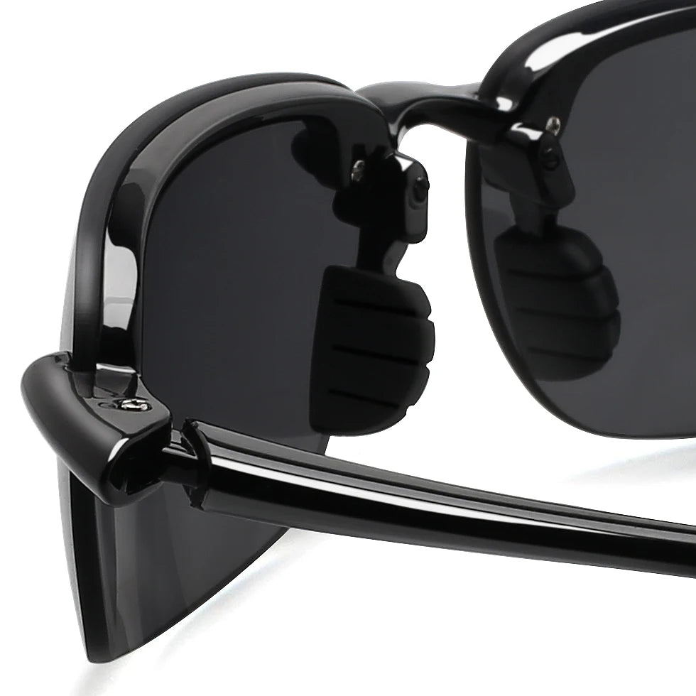Sports Sunglasses for Men Women Rimless Frame UV400 Protection