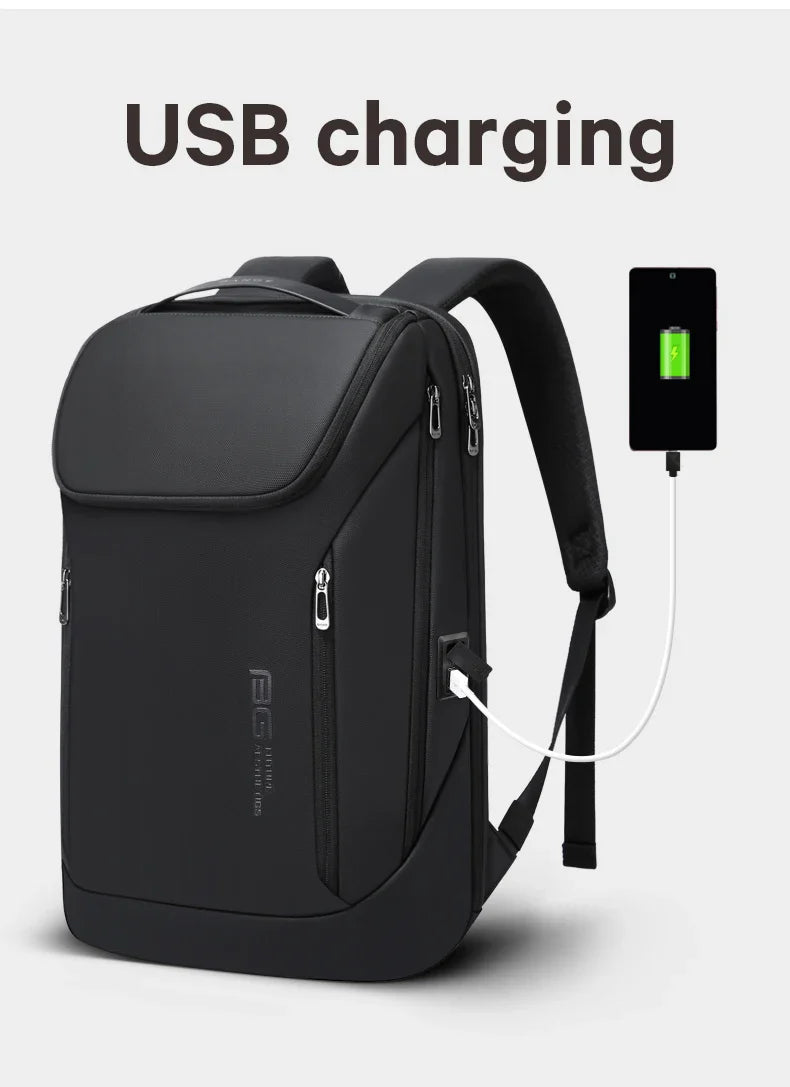 BANGE USB Charging Waterproof Laptop Backpack 17 Computer Bag Travel Business Hiking Backpacks School Back Pack Mochila For Men