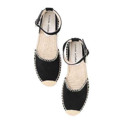 Ladies Roman Sandals Genuine Leather Flat Espadrilles 2022 Sapato Feminino Mulher Bohemian 2021 Direct Selling Promotion Sandal