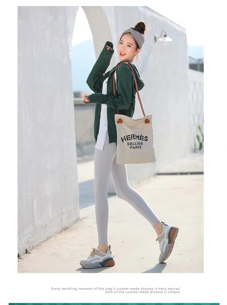 Ribbed Leggings For Women High Waist Autumn Winter Warm Legging Cotton