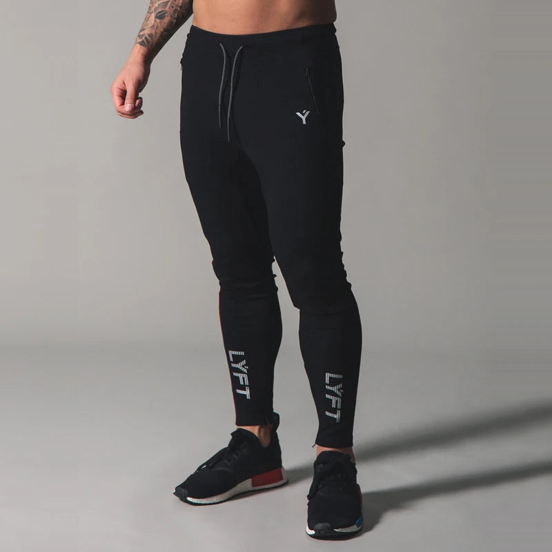 Mens Sweatpants Running Sports Jogging Pants Men Trouser Tracksuit Gym Fitness