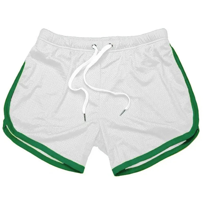 Men's Sports Gym Athletic Shorts Middle Trousers Elastic Band Sports Man