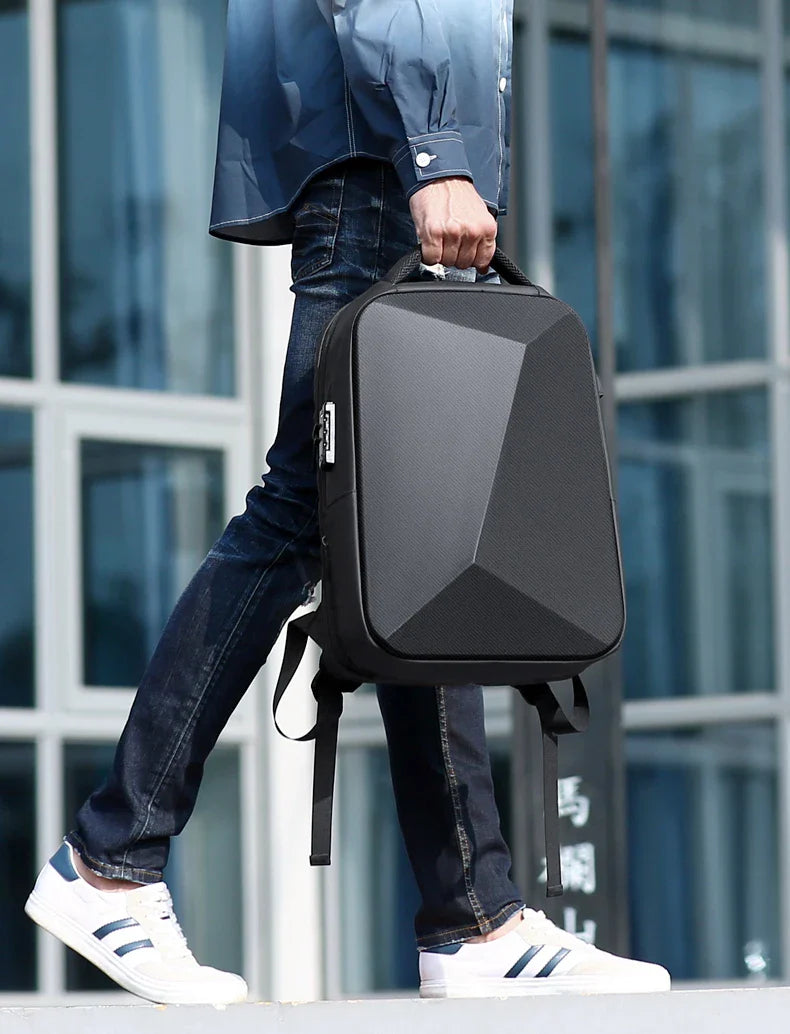 Fenruien Brand Laptop Backpack Anti-theft Waterproof School Backpacks USB Charging Men Business Travel Bag Backpack New Design