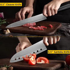 Kitchen Knife 5 7 8 Inch 3CR13 420C High Carbon Stainless Steel Utility Slicing Fruit