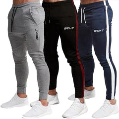 Casual Skinny Pants Mens Joggers Sweatpants Fitness Workout