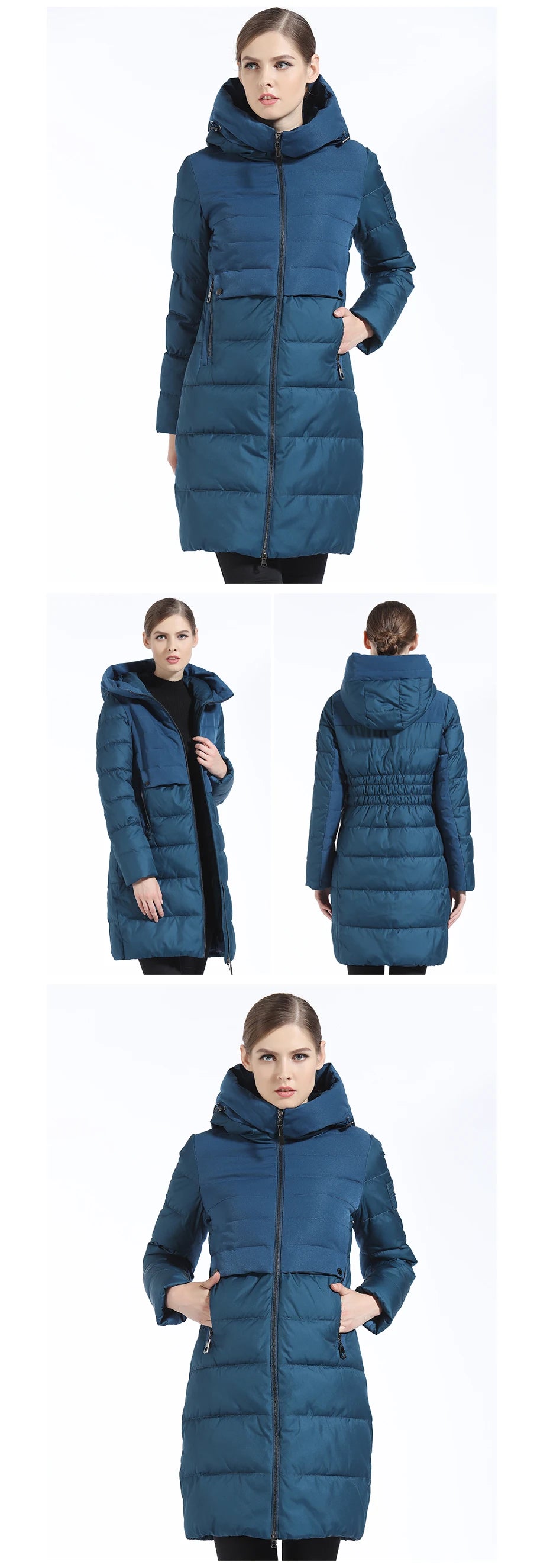 Women Winter Jacket And Coat Slim Long Female Thick Down