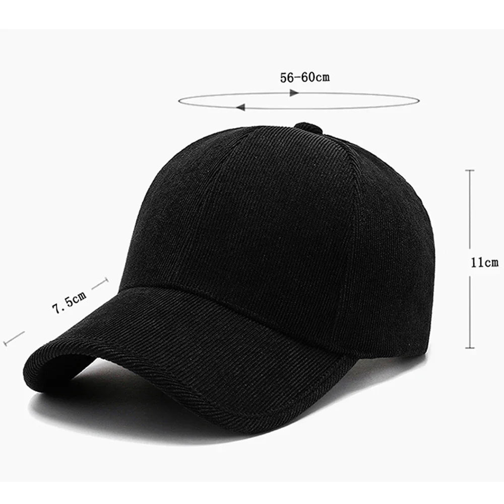 FS Trendy Army Green Corduroy Baseball Caps For Men Luxury Brand Women Hat Yellow Streetwear Hip Hop Cap Bone Masculino 2026
