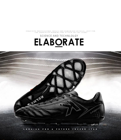 Football Shoes AG Cleats Men Adult Game Training AG Rubber Boots High Cleats