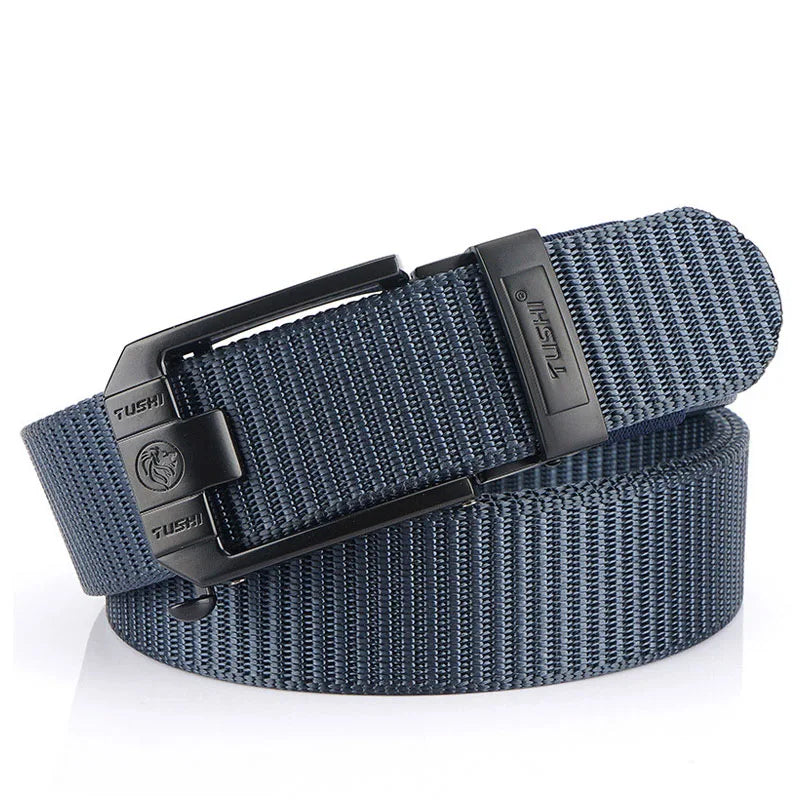 MEDYLA Tactical Belt Nylon Military Army belt Outdoor Metal Buckle Police Heavy Duty men's Training Hunting Belt