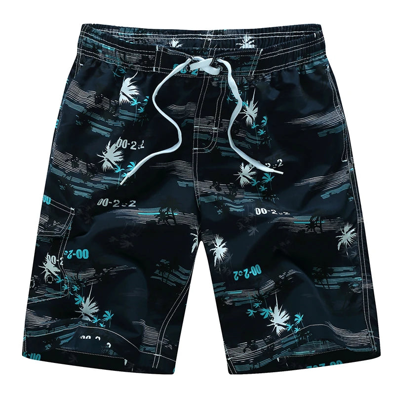 Men's Surf Board Shorts Surfing Beach Trunks Swimming Wear Bermudas Masculina Swimwear Plus Size 4XL 5XL 6XL
