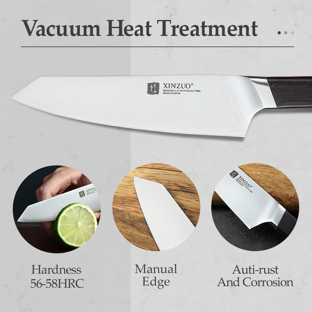5" Utility Knife Stainless Steel Kitchen Knife Best Paring Fruit Multi-purpose