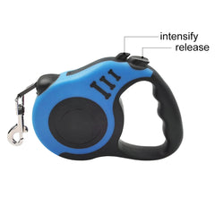 3/5M Dog Leash Durable Automatic Retractable Leashes Cat Puppy Walking Running