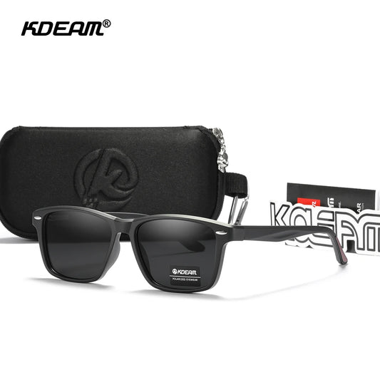 Polarized Sunglasses For Men Women TR90 Material Frame Spring