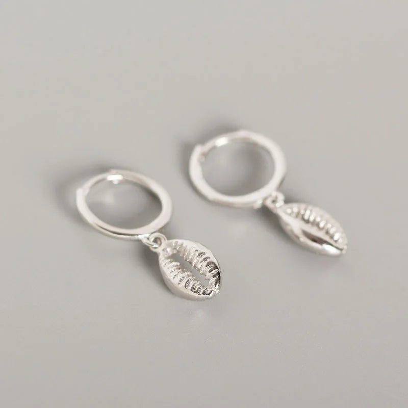 WANTME Real 100% 925 Sterling Silver Punk Hip-Hop Link Chain Gothic Studs Earrings for Fashion Women Jewelry Accessories 2022