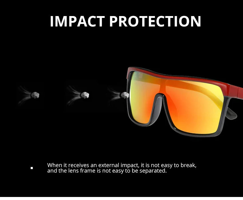 KDEAM Flynn Style Sunglasses Men Plus Shape Outdoor Anti-reflective Sun Glasses Women with Peanut Box
