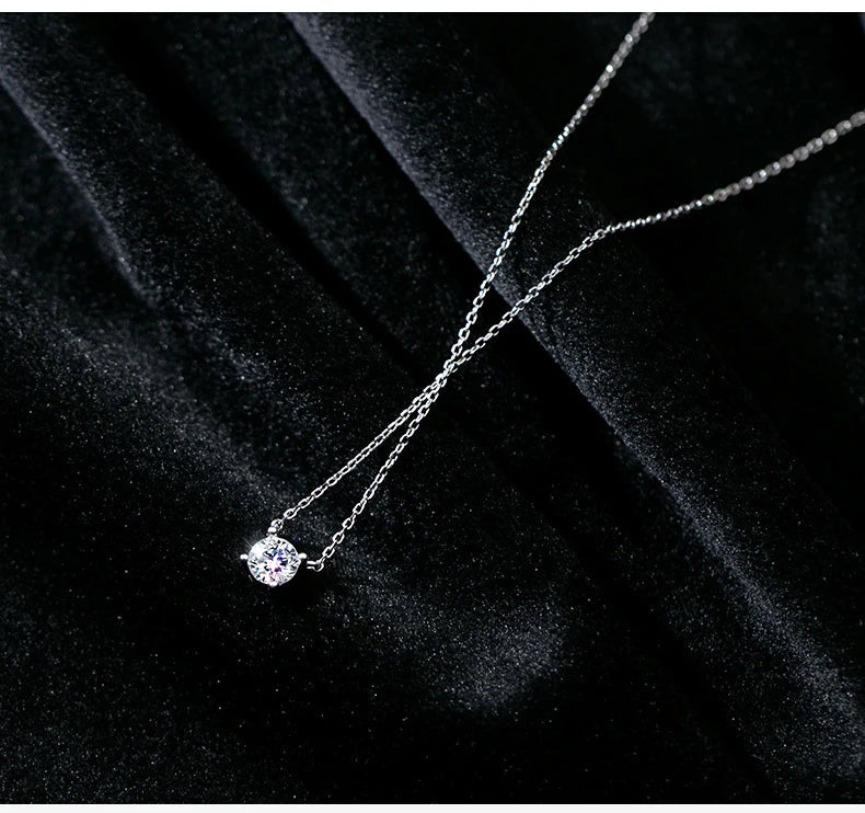 La Monada 38+4.8cm Silver Necklace For Women Fine Silver 925 Jewelry Fashion Neck Minimalist Pendants 925 Silver Chains Woman