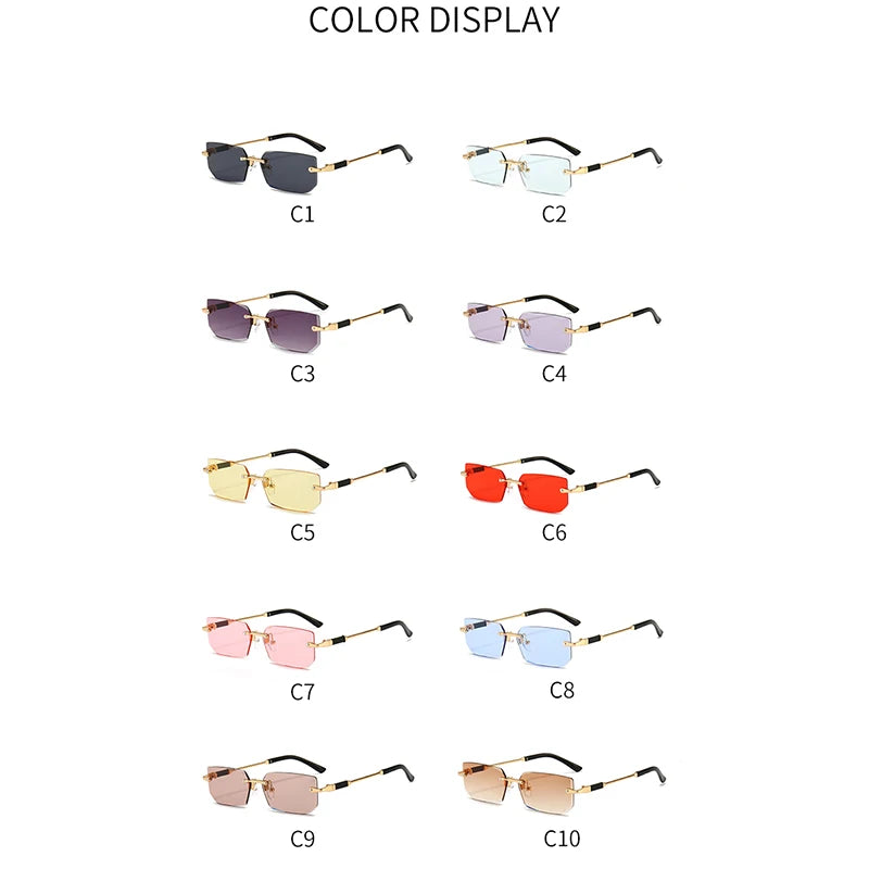 Sunglasses Fashion Men Women Small Frame Summer Candy Colors Outdoor