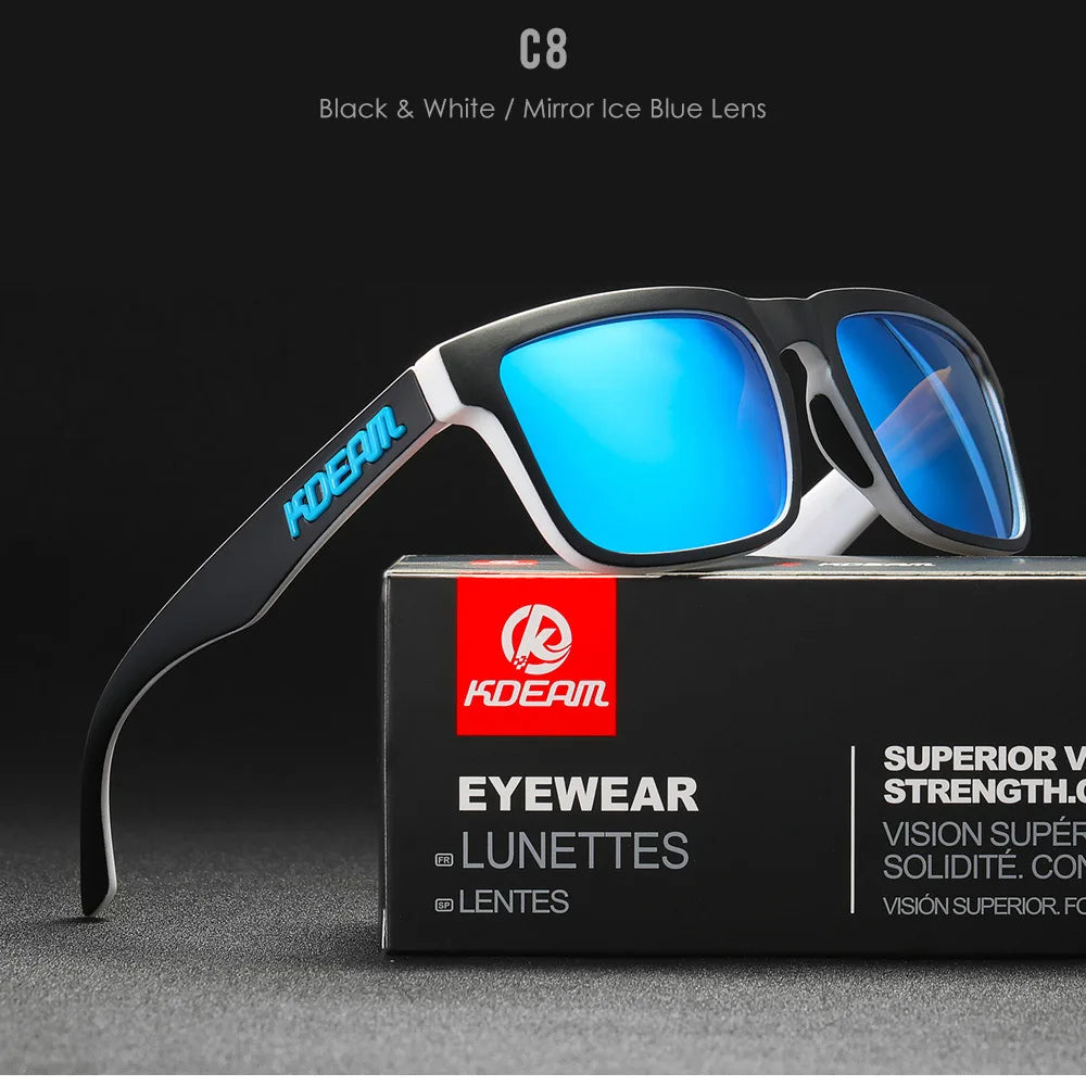 Sunglasses Outdoors Lifestyle Coating Sun Glasses New Matching Colors With Box