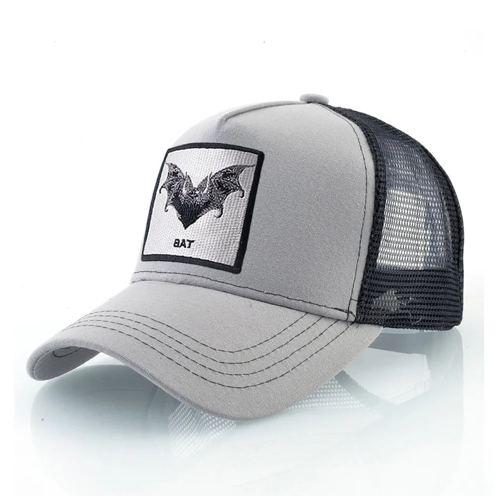 Baseball Cap With Bat Embroidery Four Seasons Snapback Trucker Caps Men Women Fashion Hip Hop Baseball Hat Outdoor Visor Caps